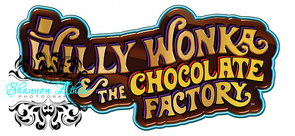 Willy Wonka and the chocolate factory sign theme-park-amusement-park