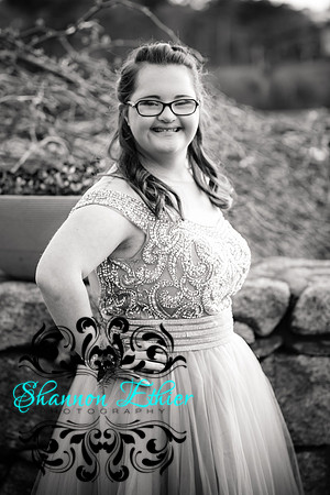 Beautiful Sara at her Junior Prom-30-2