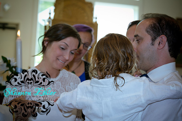 Kalkanis-Ioannou Ceremony At Church w-The Boys Baptism-0143