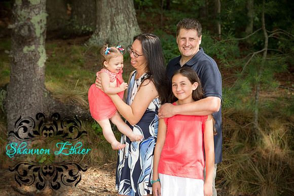 The Hart Family, White Island Pond July 2018 -7736-2
