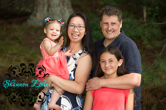 The Hart Family, White Island Pond July 2018 -7746