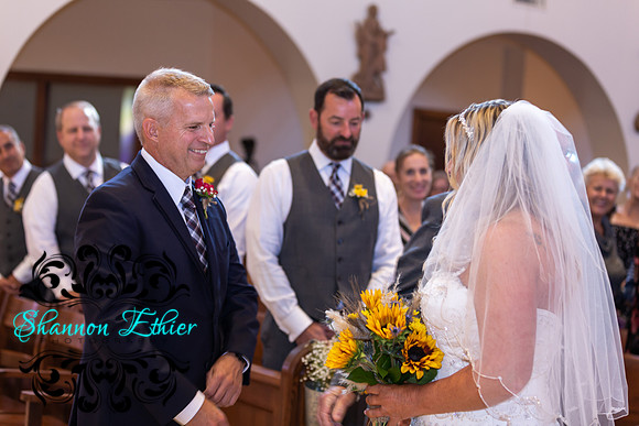 Teceno Nitschke Wedding - Ceremony | October 07, 2021 | Shannon Ethier Photography | 9321