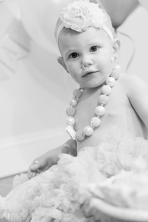 Baby Hazel Cake Smash! January 2019-9888