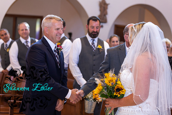 Teceno Nitschke Wedding - Ceremony | October 07, 2021 | Shannon Ethier Photography | 9320